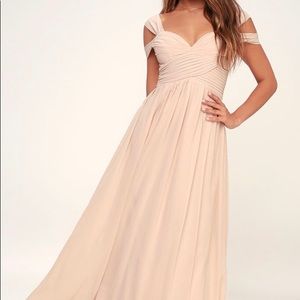 Lulus formal dress worn once